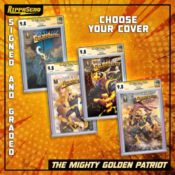 The Mighty Golden Patriot - Signed & Graded
