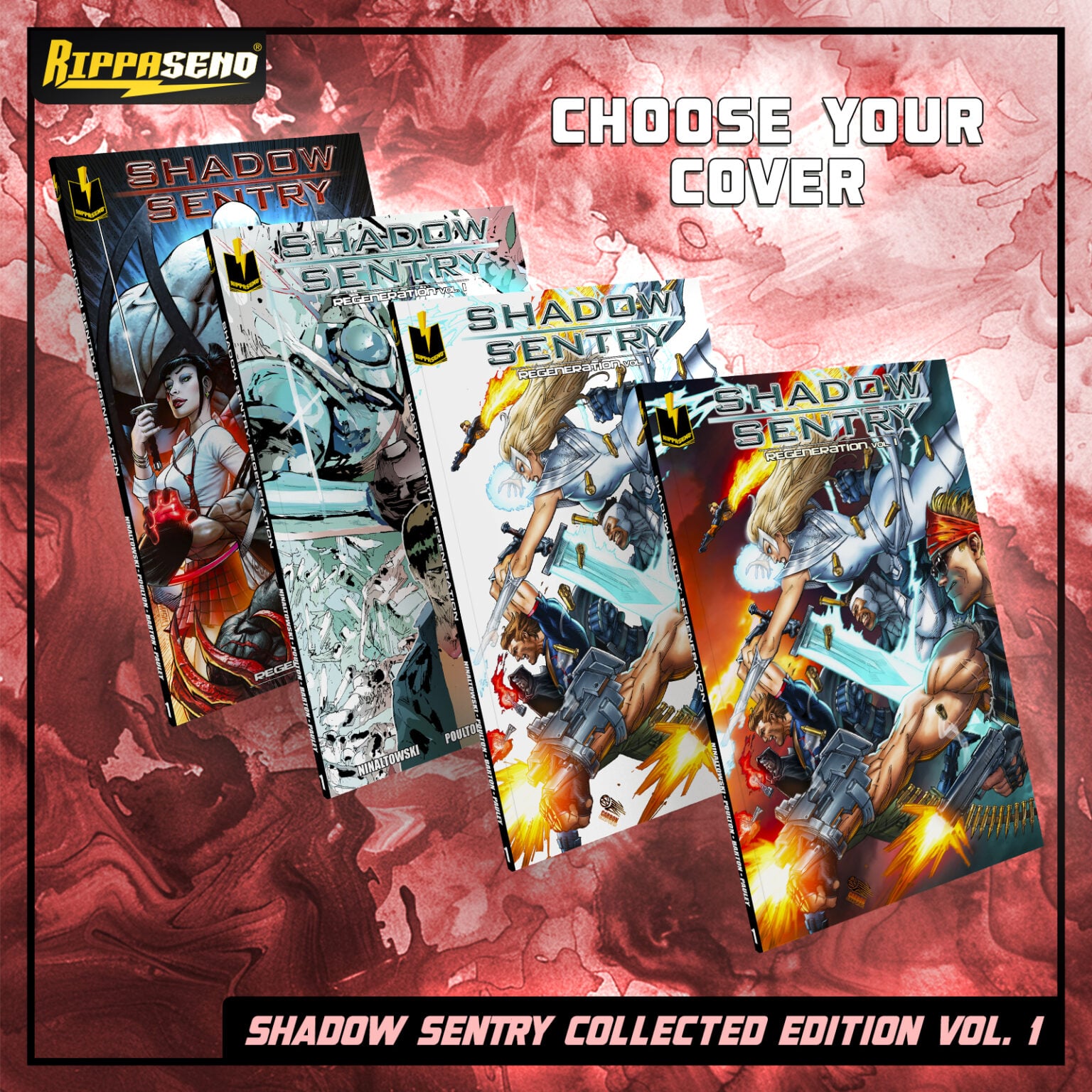 Sentry Shadow Form Shadow Sentry Poster - Rippasend Creators